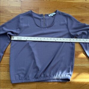 Olive & Oak lavender blouse/ large
